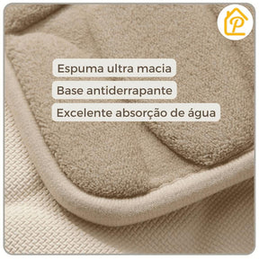 Tapete para Banheiro Antiderrapante Primar™ [PAGUE 1 LEVE 2]