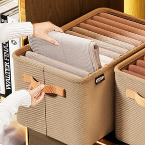 Caixas Organizadoras de Roupas Dobráveis – Kits Econômicos